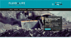 Desktop Screenshot of fluidlife.com
